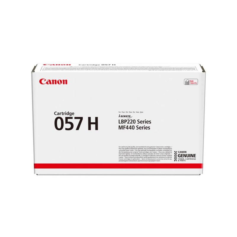 Canon Toner 057H Schwarz - 10.000 Seiten